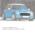 thumbnail image 3 of Front Upper Lower Mesh Grille Insert for R50 R53 R52, Stylish Look Front Bumper Mesh Grille Panel, OE Numbers 51137026202, 51137133847, 51117127931,, 3 of 7