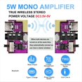 thumbnail image 4 of Placa Decodificadora Bluetooth con Amplificador de Audio Mono de 3,5 V CC A 5 V y 5 W, Compatible con Interfaz TIPO C. Kit de Componentes Electrónicos., 4 of 5