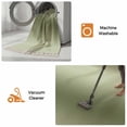 thumbnail image 5 of Sage Green Ombre Bathroom Rug 2'x3', Modern Abstract Art Farmhouse Gradient Low Profile Front Entryway Rug with Tassels, Woven Cotton Washable Kitchen Mat Carpet for Foyer Bedroom Back Door Decor, 5 of 9