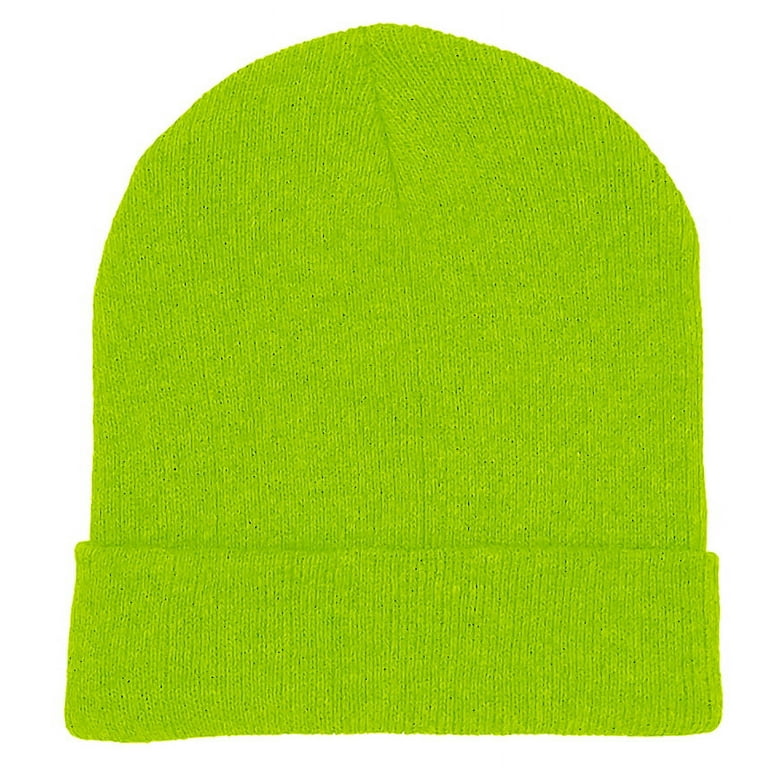 12 Berretti Invernali In Maglia Unisex – Caldi E Morbidi, Design A Risvolto, Confezione Multiplo - 3
