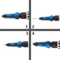 thumbnail image 4 of Kit de Fixation de Rivets Tournevis Sans Fil Adaptateur Outil de Rivetage Électrique Ensemble d'Outils de Perceuse Électrique avec Rivets, 4 of 5
