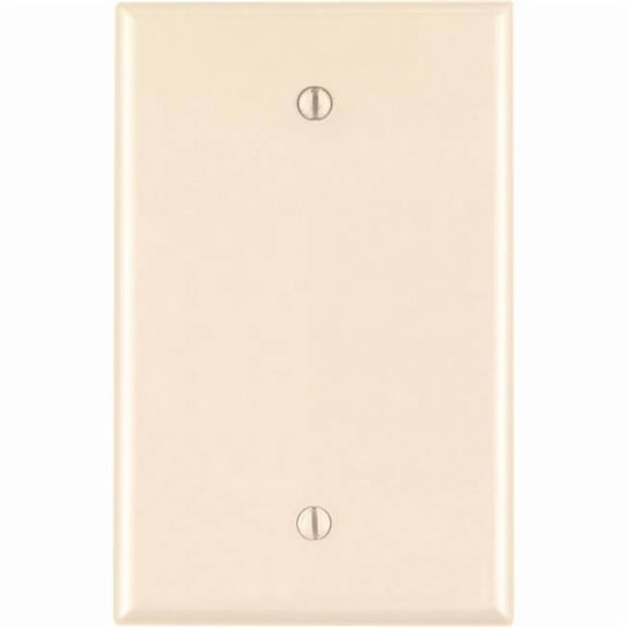 Leviton Almond 1 Gang Nylon Blank Wall Plate
