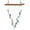 C#, variant on Sea Glass Wind Chimes, Handmade Style Ocean Wind Chimes for Outside, Sea Glass Decor for Garden, Beach House Decor, Indoor Home Patio Hanging Ornament