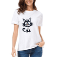 thumbnail image 2 of Playera Camiseta Unisex Estampada Gatito Feliz, 2 of 3