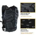 thumbnail image 2 of Chaleco Molle de combate ajustable Airsoft Paintball Vest para caza al aire libre, 2 of 8