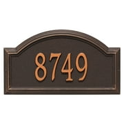 Personalized Whitehall Products Providence Arch One Line Wall Plaque in Bronze