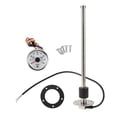 thumbnail image 1 of Kit de unidad de envío de combustible y medidor Unique Bargains Unidad de envío de combustible marino Metal 12.52" 1 juego tono plateado negro blanco 0-190 Ohm, 1 of 1
