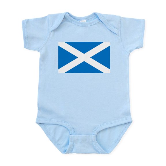 CafePress - Scotland Flag Infant Bodysuit - Baby Light Bodysuit, Size Newborn - 24 Months