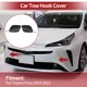 thumbnail image 3 of Tapa del gancho de remolque delantero Unique Bargains para Toyota Prius 2019-2022, tapa del gancho de remolque del parachoques No.5212747911, plástico negro, 1 par, 3 of 6