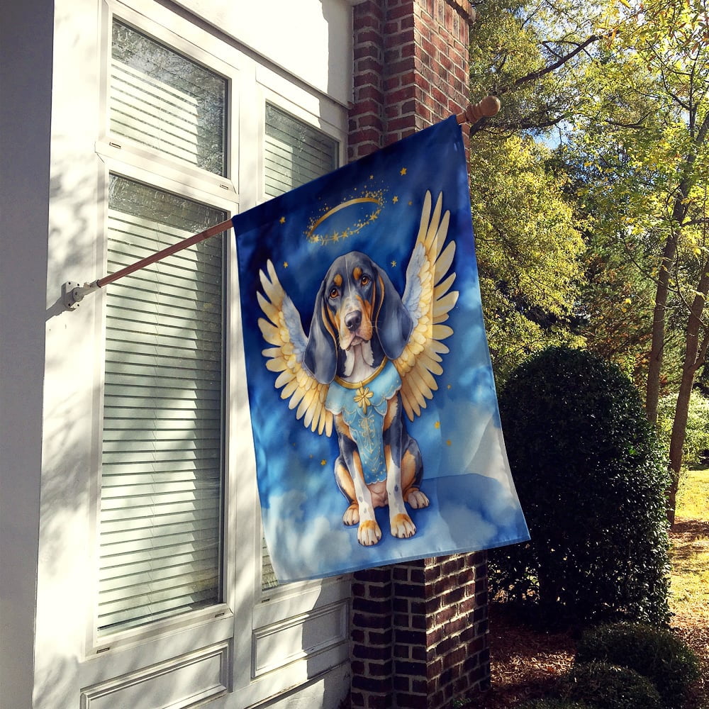 Bluetick Coonhound My Angel House Flag 28 in x 40 in