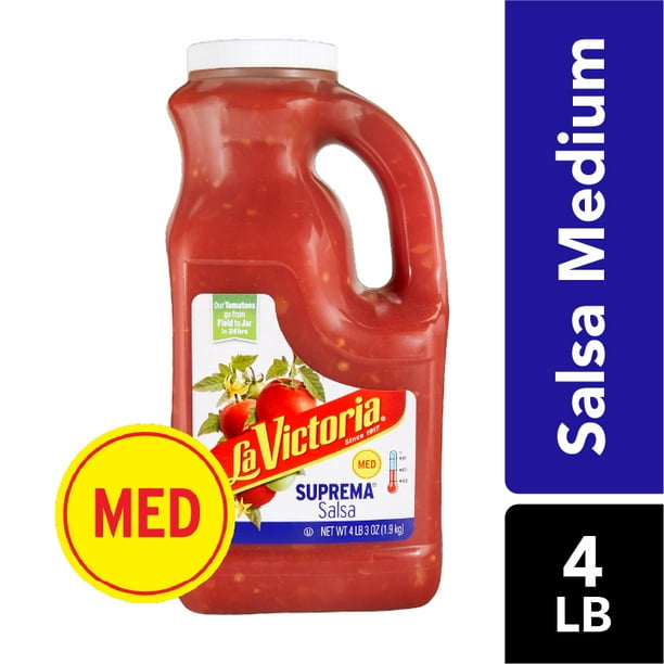 La Victoria Salsa Supreme GlutenFree, Medium, 67 oz