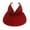 Wine Red, variant on Dalrosia Wo mens Sun Visor Hat Wide Brim Summer UPF 50+ UV Protection Beach Sport Cap Ponytail Hat