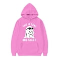 thumbnail image 4 of Girl Hoodies Size 18 Girl's Hoodie Long Sleeve Soft Sweatshirt Graphic Hoody Kids Cute Pullovers Top Clothes for Girls Z0A-Pink, 7-8 Years, 4 of 5