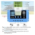 thumbnail image 3 of 30A 20A 10A Solar Charge Controller 12V 24V Auto Solar Panel PV LCD Controller For Lead-Acid Battery, Lithium Battery Dual USB ,Easy to Installation, 3 of 6