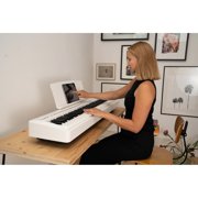 Kawai ES120 88-Key Portable Digital Piano with Speakers, Light Gray