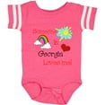 thumbnail image 3 of Inktastic Someone in Georgia Loves Me Boys or Girls Baby Bodysuit, 3 of 5