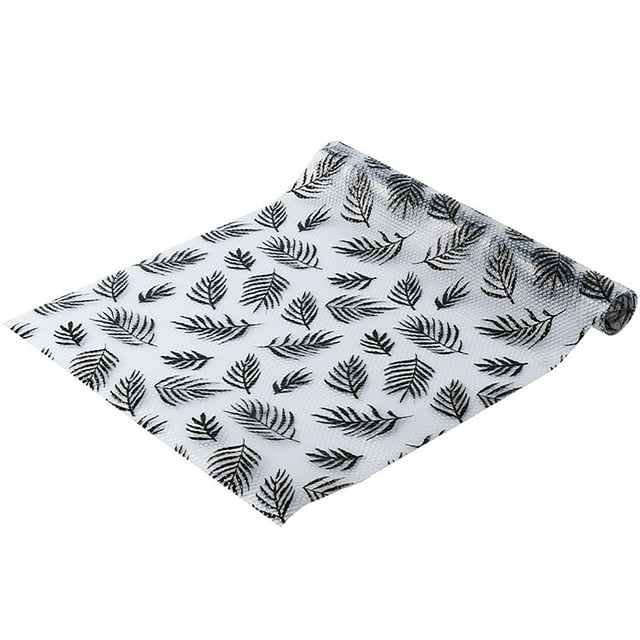 Leutsin Multifunctional Cabinet Waterproof Pad,Cuttable Cabinet Mats Kitchen Printing Greaseproof Paper Mats For Household Wardrobes Waterproof Cabinet Mats