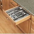 thumbnail image 5 of Rev-A-Shelf GCT-3S-52 Plastic Compartment Cutlery Tray Insert Organizer, Silver, 5 of 7
