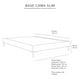 thumbnail image 5 of Box Base Cama Slim Individual Negro, 5 of 5