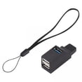 thumbnail image 1 of 2xUSB Hub Splitter 3 Puertos Mini USB Hub De Alta Velocidad Para Portátil, 1 of 7
