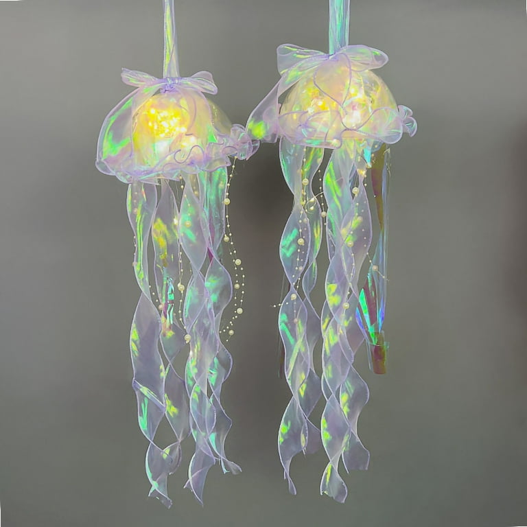 Skindy Create a DIY Glowing Jellyfish Night Light with our Multipurpose  Decorative Plastic Lamp Kit - Perfect for Photos and Decoration