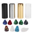 thumbnail image 2 of Guitar Slide Bar Sets, Metal Slides Bar+Glass Slide Cover+ Thumb Pick+Guitar Picks+Storage Box Guitar Set Storage Box Accessory, 2 of 8