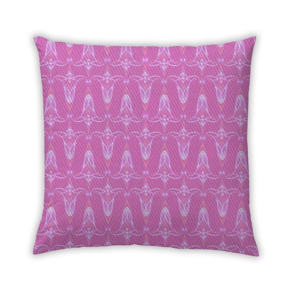 Ahgly Company Outdoor Square Contemporary Throw Pillow, 18 inch by 18 inch