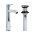 thumbnail image 3 of Lavabo Ovalin Redondo con Accesorios Porcelana Esmaltada Ceramosa DETROIT, 3 of 8