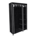 thumbnail image 1 of Armario plegable de tela VidaXL negro 110x46x175cm, 1 of 9