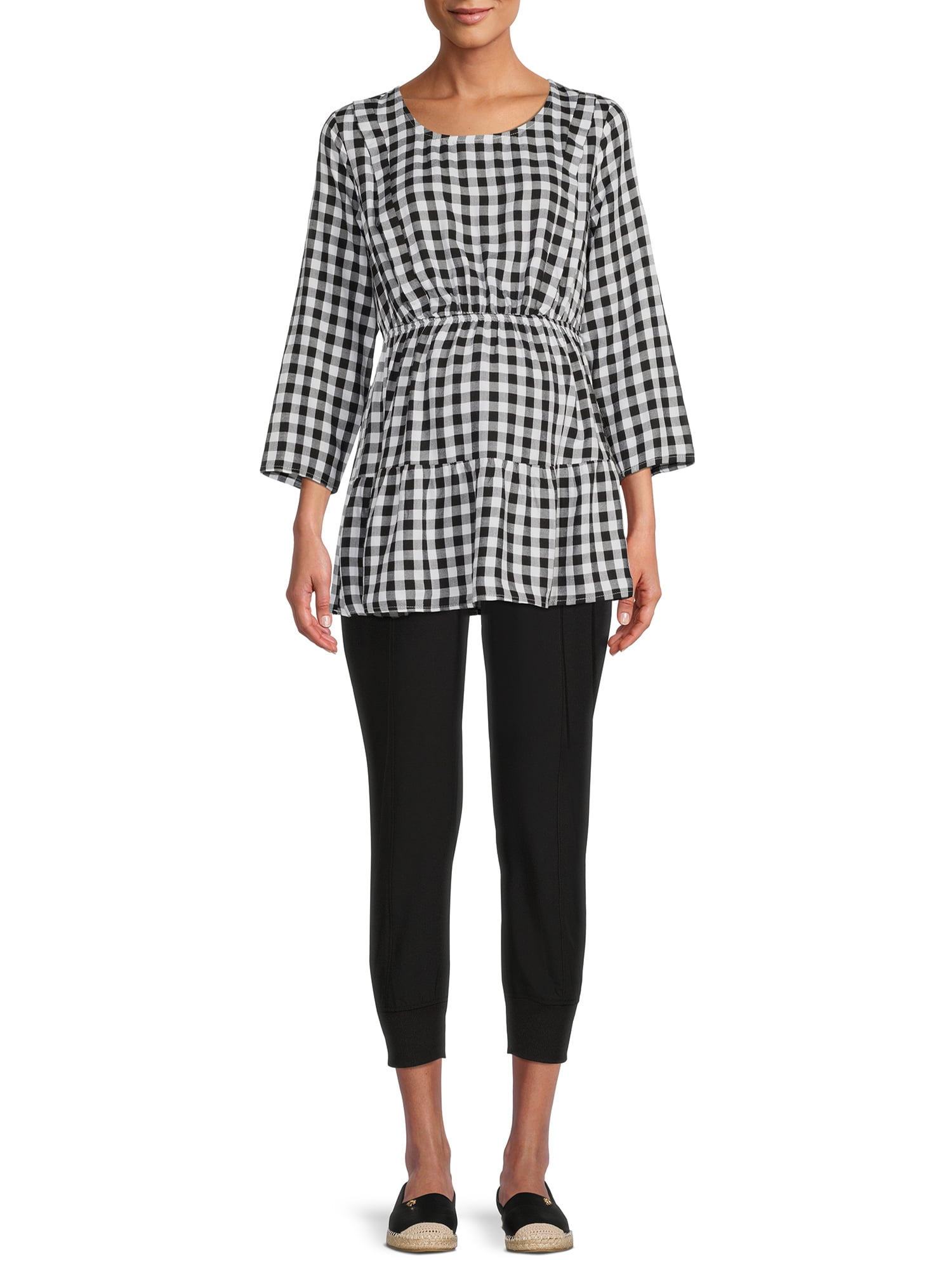 Time and Tru Women's Maternity Jogger Pants, Sizes S-2XL