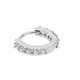 thumbnail image 3 of Pendientes de aro Huggie Sunnimix para Mujer de Circonio Plata 6mm, 3 of 8