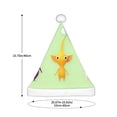 thumbnail image 3 of Lsque Pikmin Print Santa Hat Christmas Hat Funny Christmas Hat Christmas Knitted Beanie Hat For Men Women Adult, 3 of 7