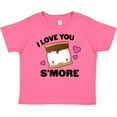 thumbnail image 3 of Inktastic Valentines Day I Love You S'more with Pink Hearts Boys or Girls Baby T-Shirt, 3 of 5