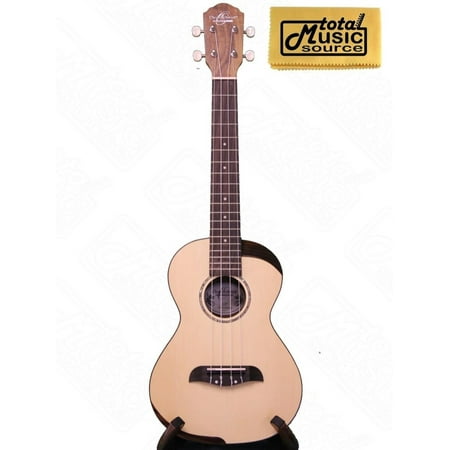 Koa Series (Oscar Schmidt OU500T Comfort Series Tenor Ukulele, Spruce Top, Koa Body, w/TMS Polishing Cloth, OU500T)