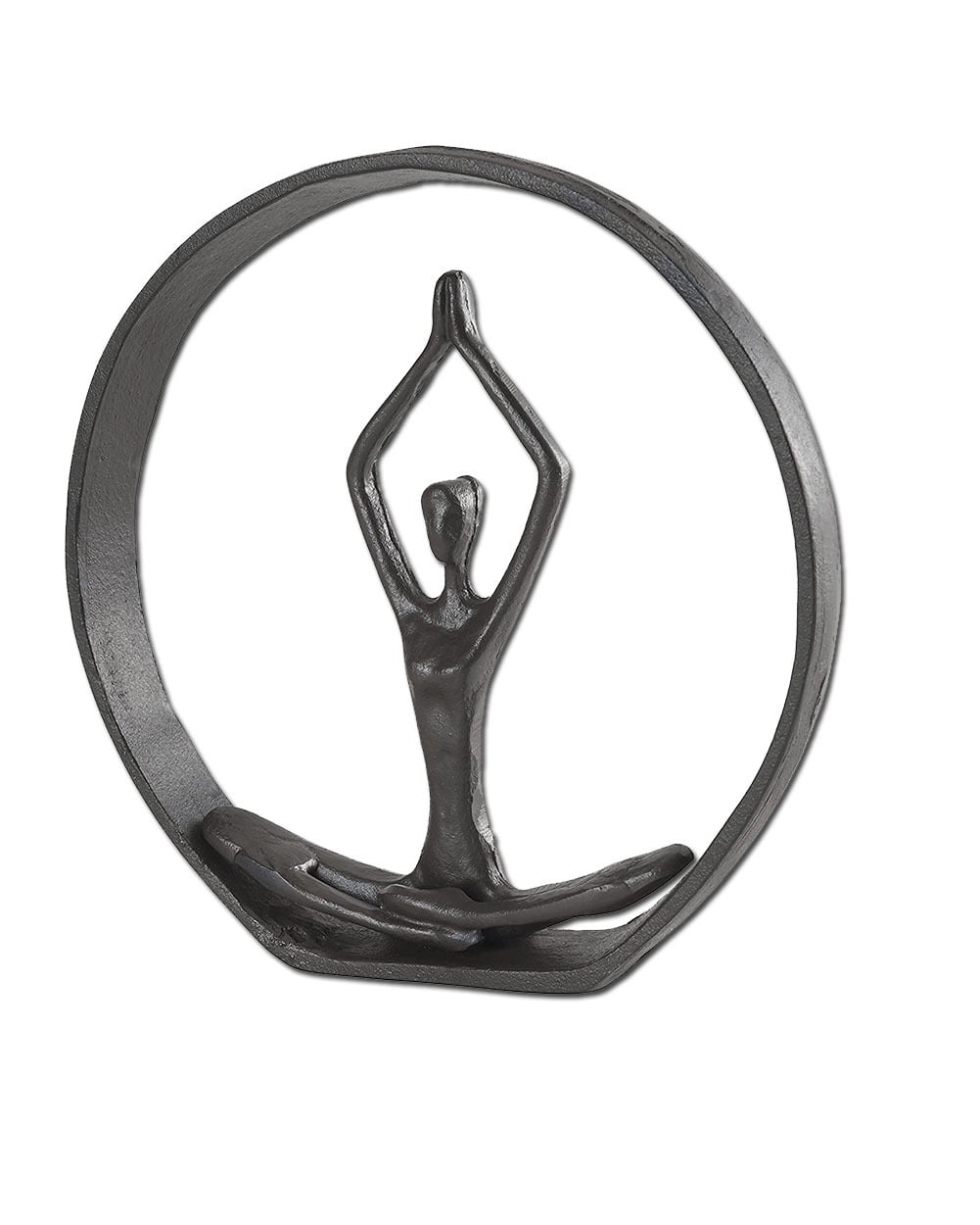 Ymam.Light Meditation Yoga Statue Yoga Pose Statue Figurine , Cast