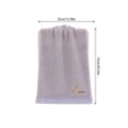 thumbnail image 2 of DPTALR Towel Leaves Embroidered With Letters Absorbent For The Home Home Partner Face Hand Towel, 2 of 6
