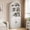 White, variant on Memoryfield 5 Shelf Arched Bookcase, 71.7" Tall Farmhouse Wooden Bookshelf, Open Display Storage Rack for Living Room, Home Office, Gray