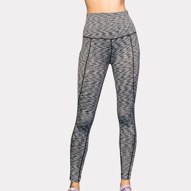 Pantalons pour Femmes Taille Haute Mode Décontractée Femmes Solide Span Dames Taille Haute Pantalons Larges Pantalons de Yoga Pantalons Complets Liquidation