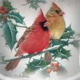 thumbnail image 4 of The Bradford Exchange Winter's Beautiful Blessings Illuminated Tabletop Christmas Tree with Joseph Hautman Wildlife Artwork Vase and 4 Handcrafted Cardinal Sculptures Convenient 5hr Timer 24"-Inches, 4 of 6