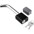 thumbnail image 1 of Trailer Hitch Receiver Lock, Padlock Style and Swivel Head，Dia 5/8 Inch Bent Pin for Class III IV 2 2-1/2 Inch Receiver, Fits Bike Rack Tray Ball Mount for Towing Trailer Truck Car Boat RV, 1 of 6