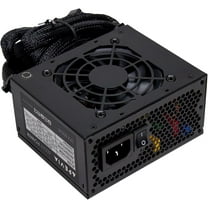 Apevia SFX-AP600W 600W Micro-ATX Power Supply – Fixed Cables, Low Noise, Full Range Active PFC, Desktop & Gaming PC, Server Compatible PSU