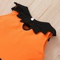 thumbnail image 5 of EnJoCho Toddler Girls Halloween Sleeveless Dresses Kids Baby Cartoon Pumpkin Tulle Princess Dress Black Tutu Dresses Baby Girl Cute Party Outfits, 5 of 7