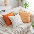 thumbnail image 4 of Autumn Light Luxury High-Grade Pumpkin Pillow Pillowcase,Dark Orange, 4 of 5