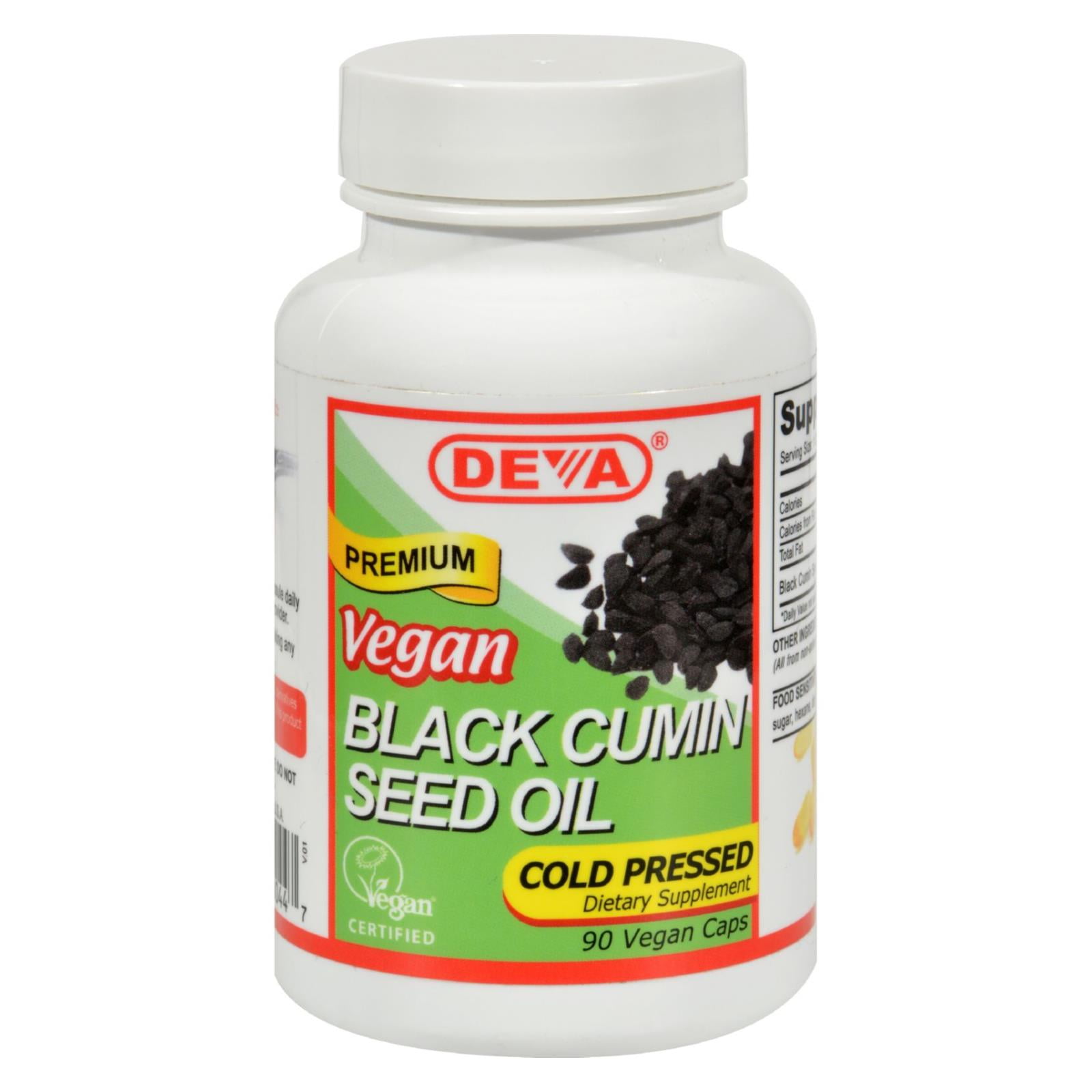 Deva Vegan Vitamins Black Cumin Seed Oil 90 Vegan Capsules