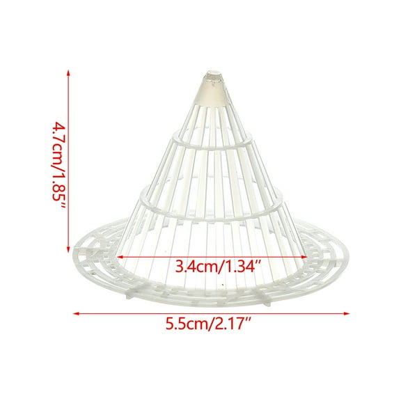 10 Pack Net Cup Pots, Net Pots Garden Slotted Mesh Net Cups, Heavy Duty Hydroponic Pot Supplies Planting Grow Basket for Indoor Outdoor