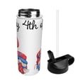 thumbnail image 2 of Lsque Happy Independence Day Gnome Pattern 18oz Sports Insulated Kettle With Straw Insulated Water Bottle Insulated Tumbler For Men Womans Sports Insulated Kettle, 2 of 8
