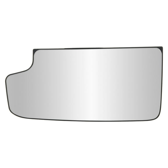 88290 - Fit System Driver Side Non-heated Mirror Glass w/ backing plate, Chevy Silverado/ GMC Sierra 1500 14-18, Silverado 2500, 3500, Sierra 2500, 3500 15-18, towing mirror bottom lens, 2nd design
