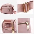 thumbnail image 4 of Sac à Main Multifonction à Compartiments Multiples, Sac Bandoulière avec Fermeture Éclair, Sac d'Épaule Imperméable, Sac de Jour de Voyage pour Femmes, 4 of 5