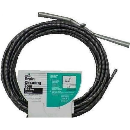 Cobra Plumbing 20250 3/8" X 25' Drain Auger