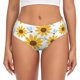thumbnail image 1 of Fotbe Sunflowers Calzones Estampados para Mujer – Ropa Interior de Algodón, Cómoda, Suave y Elástica-Large, 1 of 6